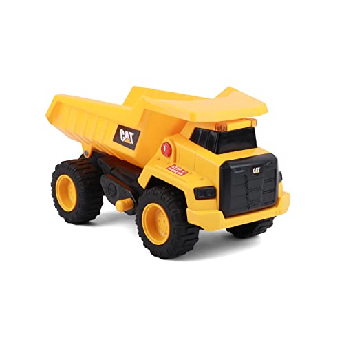 Caterpillar by Funrise 82266 Caterpillar Dump Truck, CAT Power Haulers Dump Truck Construction Vehicle, Yellow, Black von CAT