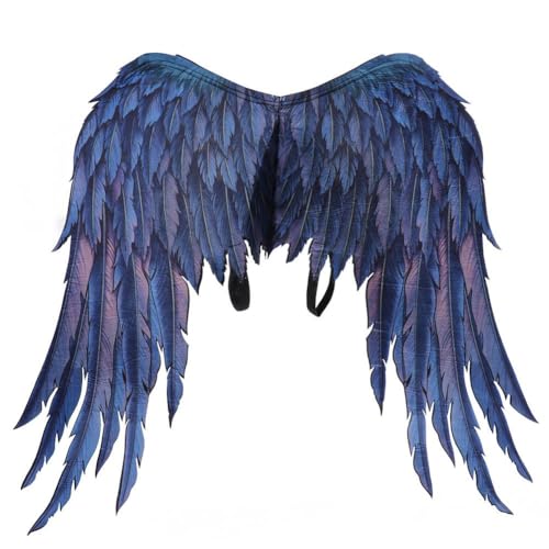 Halloween-Kostüm, Drachenmaske, Flügel-Set, Cosplay, Karneval, Kostüme, Requisiten, Atmosphäre, Partykleid, Maske, Tanz-Kostüm, Eule, Erwachsenenohren, spitz, lang, Halloween, schwarze Spitze, Spitze, von jileijar