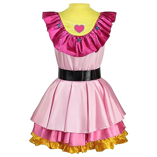 jiminhope Oshi No Ko Ai Hoshino Cosplay Kostüm Rollenspiel Ai Hoshino Perücken Ai Hoshino Kleid My Star Oshi No Ko Cosplay Kleidung für Fans von jiminhope