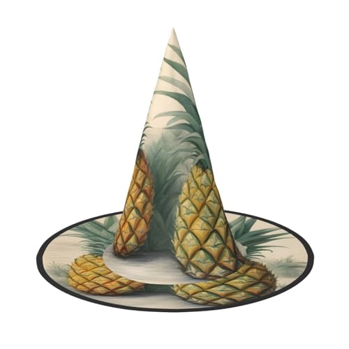 jingong Halloween-Hut mit Ananas-Aufdruck, 2er-Set, geeignet für Familien-Mottopartys, Hofdekoration, Karnevalspartys jingong Halloween-Hut mit Ananas-Aufdruck, 2er-Set, geeignet für Familien-Mottopartys, Hofdekoration, Karnevalspartys von jingong