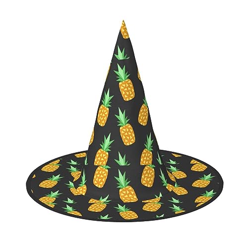 jingong Halloween-Hut mit Ananas-Druck, 2er-Set, geeignet für Familien-Mottopartys, Hofdekoration, Karnevalspartys jingong Halloween-Hut mit Ananas-Druck, 2er-Set, geeignet für Familien-Mottopartys, Hofdekoration, Karnevalspartys von jingong