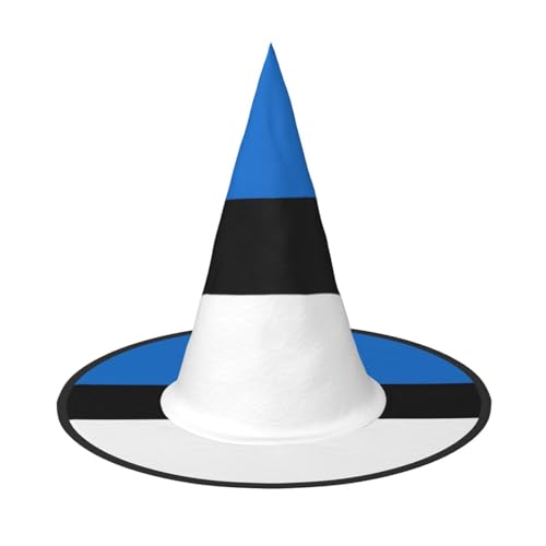 jingong Halloween-Hut mit Estland-Flagge, 3er-Set, geeignet für Familien-Mottopartys, Hofdekoration, Karnevalspartys jingong Halloween-Hut mit Estland-Flagge, 3er-Set, geeignet für Familien-Mottopartys, Hofdekoration, Karnevalspartys von jingong