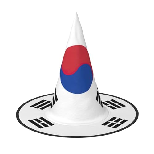 jingong Halloween-Hut mit Flagge der Republik Korea, 3er-Set, geeignet für Familien-Mottopartys, Hofdekoration, Karnevalspartys jingong Halloween-Hut mit Flagge der Republik Korea, 3er-Set, geeignet für Familien-Mottopartys, Hofdekoration, Karnevalspartys von jingong