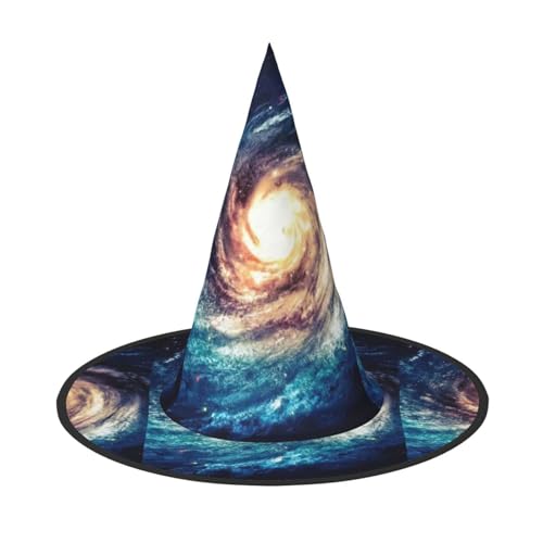 jingong Halloween-Hut mit Milchstraßen-Motiv, 2er-Set, geeignet für Familien-Mottopartys, Hofdekoration, Karnevalspartys jingong Halloween-Hut mit Milchstraßen-Motiv, 2er-Set, geeignet für Familien-Mottopartys, Hofdekoration, Karnevalspartys von jingong
