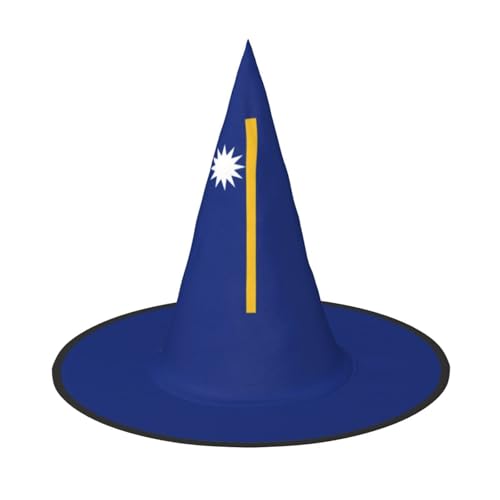 jingong Halloween-Hut mit Nauru-Flagge, 3er-Set, geeignet für Familien-Mottopartys, Hofdekoration, Karnevalspartys jingong Halloween-Hut mit Nauru-Flagge, 3er-Set, geeignet für Familien-Mottopartys, Hofdekoration, Karnevalspartys von jingong