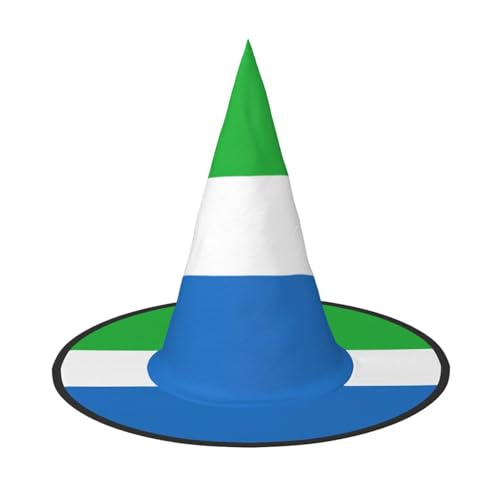 jingong Halloween-Hut mit Sierra-Leone-Flagge, 3er-Set, geeignet für Familien-Mottopartys, Hofdekoration, Karnevalspartys jingong Halloween-Hut mit Sierra-Leone-Flagge, 3er-Set, geeignet für Familien-Mottopartys, Hofdekoration, Karnevalspartys von jingong