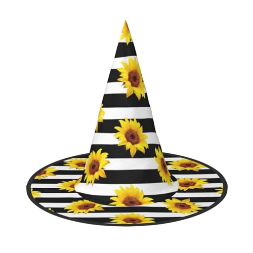 jingong Halloween-Hut mit Sonnenblumen-Druck, 3er-Set, geeignet für Familien-Mottopartys, Hofdekoration, Karnevalspartys jingong Halloween-Hut mit Sonnenblumen-Druck, 3er-Set, geeignet für Familien-Mottopartys, Hofdekoration, Karnevalspartys von jingong