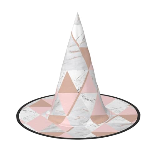 jingong Halloween-Hut mit rotem und goldenem Marmor-Druck, 3er-Set, geeignet für Familien-Mottopartys, Hofdekoration, Karnevalspartys jingong Halloween-Hut mit rotem und goldenem Marmor-Druck, 3er-Set, geeignet für Familien-Mottopartys, Hofdekoration, Karnevalspartys von jingong