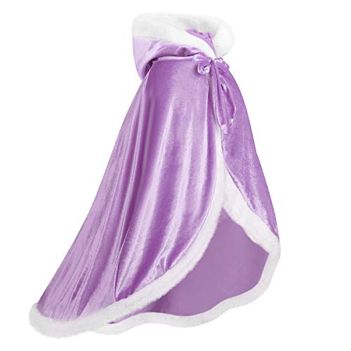 jinwinda Prinzessin Kostüme für Mädchen Dress Up Hodded Cape Cloaks Halloween Weihnachten von jinwinda