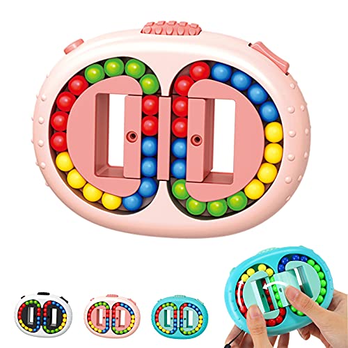 Rotierender Fingerwürfel Intelligenz Spiele Magic Bean Würfel Spielzeug,Finger Puzzle Kugelklassifizierungsspiel,IQ Game Spinnende magische Bohnen Dekompression Puzzle Toys für Kinder Teens Erwachsene von jiuhao