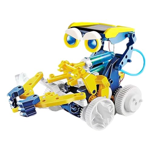 jlceh Roboterspielzeug für Kinder,Solarroboterspielzeug,Lernkits für STEM-Roboterspielzeuge - Baustein-Wissenschaftsspielzeug, Roboter-Technik-Set für Kinder im von 8–13 Jahren von jlceh