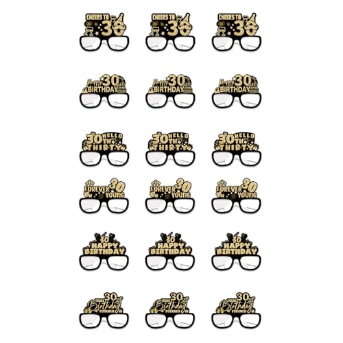 jojnsha 18pcs Paper Eyewears Für Geburtstagsfeier Handgefertigte Brillen Stilvolle Fotokabinen Requisiten Elegante Soziale Veranstaltung Dekorationen Festives Partybrille jojnsha 18pcs Paper Eyewears Für Geburtstagsfeier Handgefertigte Brillen Stilvolle Fotokabinen Requisiten Elegante Soziale Veranstaltung Dekorationen Festives Partybrille von jojnsha