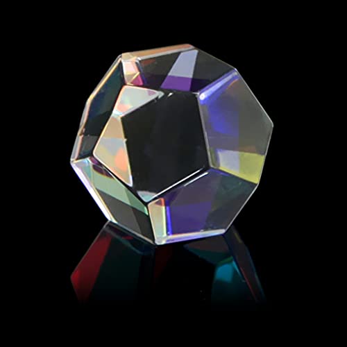 24 mm Regenbogen-Optisches Glas, facettenreich, helles Licht, kombiniert Physik, Unterricht für gebrochenes Lichtspektrum, Experiment von jojobasec