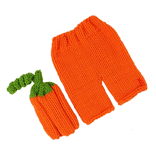 jojofuny 1 Satz -Fotoshooting-Kleidung Kostüme -Smoking Requisiten für Babyfotos Babykostüm erste Halloween Costume Halloween Kleidung -Outfits Kostüm für Babyfotografie Orange von jojofuny