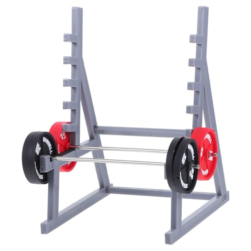 jojofuny 1 Set Squat Rack Stifthalter Mit Mini-Langhanteln Für Das Büro Lustiger Stifthalter Für Männer Schreibtisch Mini-Stift-Organizer Einzigartig Für Gewichtheber-Fans von jojofuny