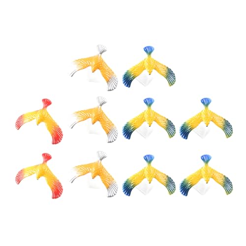 jojofuny 10 Stücke Schwebevogel Kinder Balance Vogel Finger Balance Eagle Magical Physik Spielzeug Balancieren Kinder Pädagogische Spielzeug für Frühe Kindheit Kindertag Kindergeschenke von jojofuny