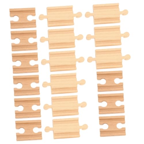 jojofuny 18 Stück Teiliges Holzbahn Zubehör Kompatibel mit Holzeisenbahn Schienen Pädagogisches für Kreativen Strecken Gestaltung Robust und Sicher für Jungen und Mädchen jojofuny 18 Stück Teiliges Holzbahn Zubehör Kompatibel mit Holzeisenbahn Schienen Pädagogisches für Kreativen Strecken Gestaltung Robust und Sicher für Jungen und Mädchen von jojofuny