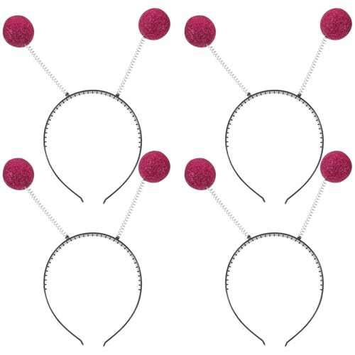 jojofuny Haarreif Mit Glitzerkugeln 4 Stück Cosplay Party Stirnbänder Für Kinder Und Erwachsene Perfekt Für Karneval Halloween Und Geburtstagsfeiern jojofuny Haarreif Mit Glitzerkugeln 4 Stück Cosplay Party Stirnbänder Für Kinder Und Erwachsene Perfekt Für Karneval Halloween Und Geburtstagsfeiern von jojofuny