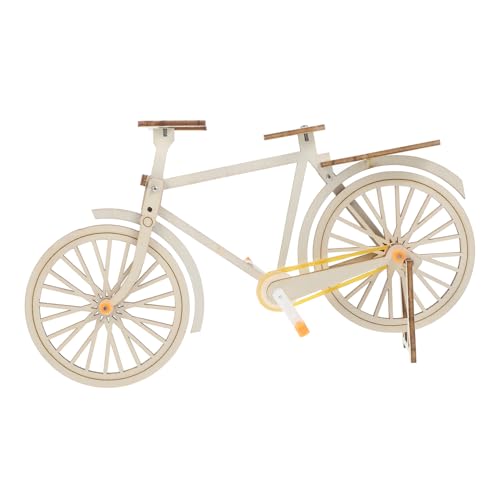 jojofuny DIY Holz Fahrrad Modell Bausatz Kleines Vintage Bike Deko Zubehör Handwerk Lernspielzeug Hand Auge Koordination Training jojofuny DIY Holz Fahrrad Modell Bausatz Kleines Vintage Bike Deko Zubehör Handwerk Lernspielzeug Hand Auge Koordination Training von jojofuny