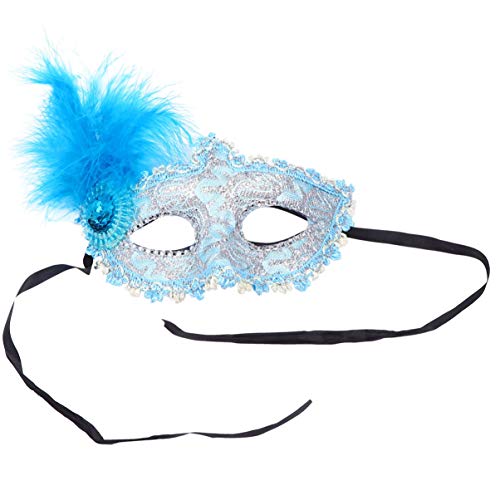 jojofuny Geheimnisvolle Venezianische Maske Maskerademaske Für Frauen Mardi Gras-Maske Für Maskeradepartys Halloween-Party von jojofuny