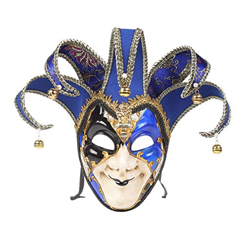 jojofuny Halloween-cosplay-kostüm Venedig Riesiger Narr Maskerade Maske Herren Boris Brejch Maske Renaissance-maske Maskenkostüm Kostüm-vollgesichtsmaske Karneval Frau Italien Haushalt von jojofuny