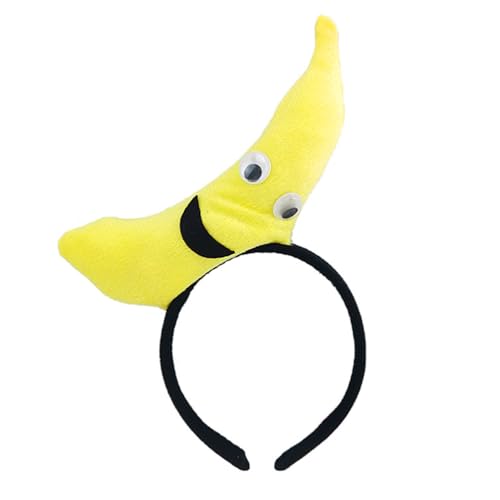 jojofuny Kinderkostüme Hüte Für Kinder Mädchen Kopfhörer Haarband Für Party Spaß Stirnbänder Lustige Hüte Ausgabekarte Haarnadel Haarschmuck Kind Halloween Banane Damen Stirnbänder von jojofuny