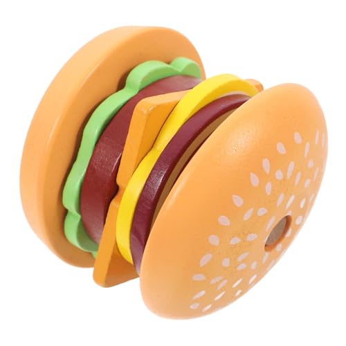 jojofuny Montessori Holzspielzeug Hamburger Kleinkinder Lernspielzeug Farbige Bausteine zur Feinmotorik und Kognition für Vorschulkinder aus Natürlichem Holz Sicher und Ansprechend jojofuny Montessori Holzspielzeug Hamburger Kleinkinder Lernspielzeug Farbige Bausteine zur Feinmotorik und Kognition für Vorschulkinder aus Natürlichem Holz Sicher und Ansprechend von jojofuny