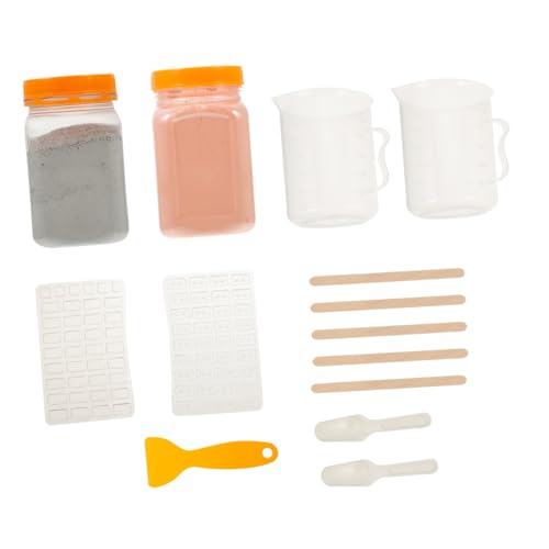 jojofuny Ziegelform Set Baustein Bausatz Zubehör Formen Blöcke Kleine Rote Mini Ziegel Sand Terrakotta Fertiges Tischmaterial Miniatur Werkzeuge Für Kieselgel jojofuny Ziegelform Set Baustein Bausatz Zubehör Formen Blöcke Kleine Rote Mini Ziegel Sand Terrakotta Fertiges Tischmaterial Miniatur Werkzeuge Für Kieselgel von jojofuny