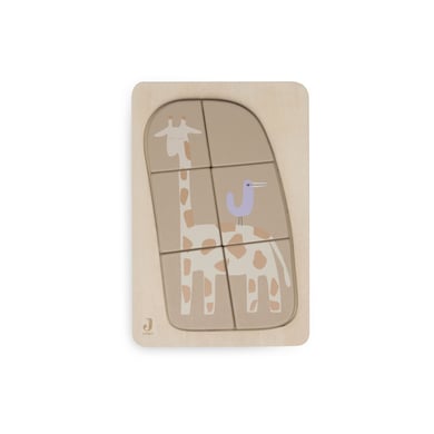 Jollein Puzzle aus Holz Jungle Jambo Giraffe von jollein