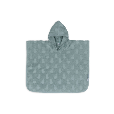 jollein Badeponcho Frottee Miffy Jacquard - Sea Green von jollein