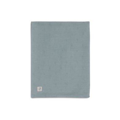 jollein Decke Cosy Knit Sea Green/Velvet 75 x 100cm von jollein