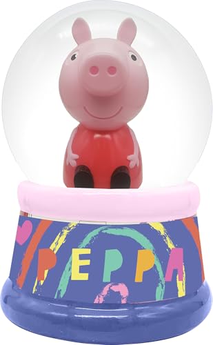 joojee GmbH 14382 Glitzerkugel Peppa Pig, 10 cm von joojee GmbH