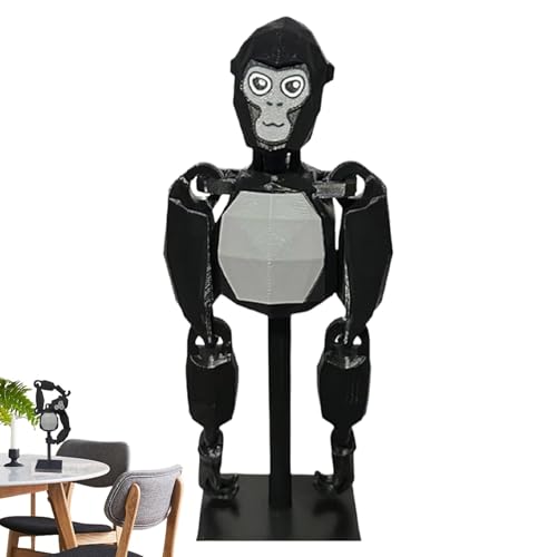 jopiuieo Artikulierte Gorilla-Actionfigur,Artikulierter Gorilla - Flexible Zappelfigur | Tischdekoration Für Zuhause, Arbeit, Klassenzimmer, Sammelfiguren Zum Stressabbau von jopiuieo