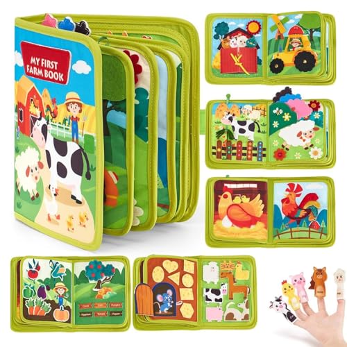 jopiuieo Beschäftigungsspielzeug,Bauernhof Lernspiel für Kinder | Leise Spielen Entwicklungsaktivität Frühkindliche Bildung Für Zuhause Unterwegs Kinderzimmer Wohnzimmer Kinder jopiuieo Beschäftigungsspielzeug,Bauernhof Lernspiel für Kinder | Leise Spielen Entwicklungsaktivität Frühkindliche Bildung Für Zuhause Unterwegs Kinderzimmer Wohnzimmer Kinder von jopiuieo