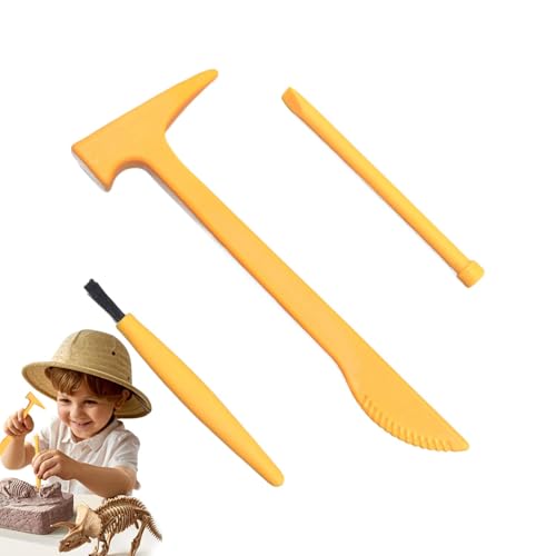 jopiuieo Dino Dig Kit,Dinosaurier Dig Tools Kit | Pädagogisches Dinosaurier-Ausgrabungsset | Set mit Grabwerkzeugen, wissenschaftliche Kits für Kinder zum Erkunden und für Unterhaltung von jopiuieo