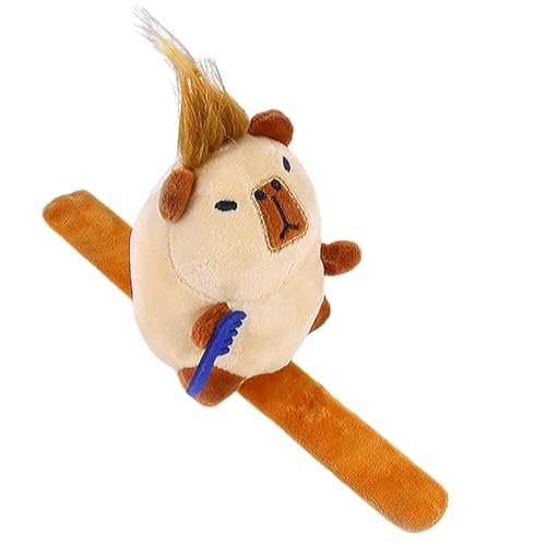 jopiuieo Plüschtier-Schlagarmbänder,Schlagarmband-Kuscheltiere | Tier-Slap-Band für Kinder,Tierschlagband mit Cartoon-Design für Motorroller, Rucksäcke von jopiuieo