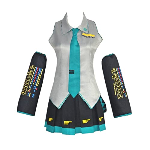 jrswai Damen Anime Cosplay Schnee Kostüm JK Matrosenkleid High School Uniform Halloween Komplettes Set (3XL, Grau) von jrswai