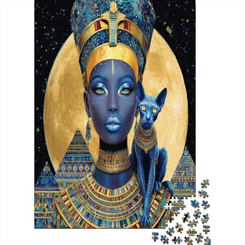 Ägyptische Königin, Sphinx-Katze 38x26cm/1000pcs Schwer Puzzle Lernspiel Impossible Full Mond and Pyramiden Herausforderung Spielzeug Für Erwachsene Kinder Ägyptische Königin, Sphinx-Katze 38x26cm/1000pcs Schwer Puzzle Lernspiel Impossible Full Mond and Pyramiden Herausforderung Spielzeug Für Erwachsene Kinder von kaiyun