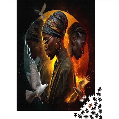 Afrikanische Charaktere 38x26cm/1000pcs Puzzle, Lernspiel Impossible Friedenstaube Herausforderungsspielzeug Für Erwachsene Teenager Afrikanische Charaktere 38x26cm/1000pcs Puzzle, Lernspiel Impossible Friedenstaube Herausforderungsspielzeug Für Erwachsene Teenager von kaiyun