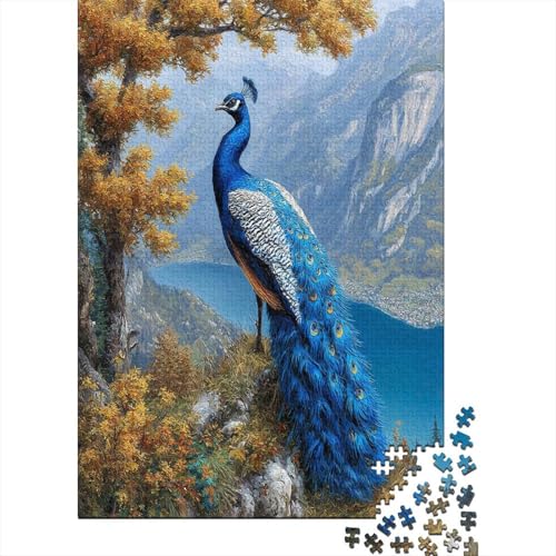 Blue Pfau, Lake Puzzle 1000 Teile, Lernspiel, Unmöglich, Anspruchsvolles Spielzeug Für Erwachsene Und Kinder Ab 14 Jahren 70x50cm/1000pcs Blue Pfau, Lake Puzzle 1000 Teile, Lernspiel, Unmöglich, Anspruchsvolles Spielzeug Für Erwachsene Und Kinder Ab 14 Jahren 70x50cm/1000pcs von kaiyun