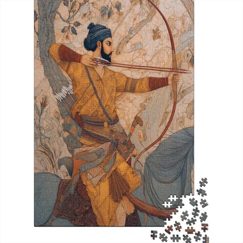 Bogenschütze,Rätsel Für Erwachsene 70x50cm/1000pcs,Herausforderungsspiele Bogenschütze,Rätsel Für Erwachsene 70x50cm/1000pcs,Herausforderungsspiele von kaiyun