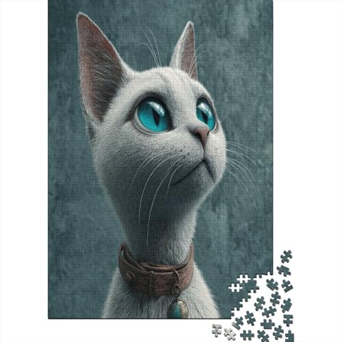 Cute Katze 38x26cm/1000pcs Schwer Puzzle Lernspiel Impossible Herausforderung Spielzeug Für Erwachsene Kinder Cute Katze 38x26cm/1000pcs Schwer Puzzle Lernspiel Impossible Herausforderung Spielzeug Für Erwachsene Kinder von kaiyun