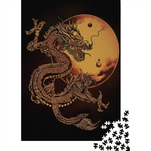 Drache-Mond-Hintergrund 38x26cm/1000pcs Schwer Puzzle Lernspiel Impossible Herausforderung Spielzeug Für Erwachsene Kinder Drache-Mond-Hintergrund 38x26cm/1000pcs Schwer Puzzle Lernspiel Impossible Herausforderung Spielzeug Für Erwachsene Kinder von kaiyun