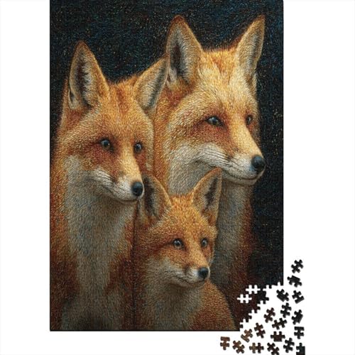 FOchse Family 38x26cm/1000pcs Schwer Puzzle Lernspiel Impossible Herausforderung Spielzeug Für Erwachsene Kinder FOchse Family 38x26cm/1000pcs Schwer Puzzle Lernspiel Impossible Herausforderung Spielzeug Für Erwachsene Kinder von kaiyun