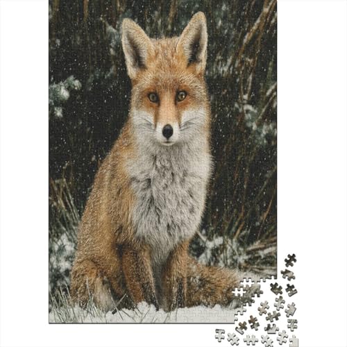 FOchse in Winter 38x26cm/1000pcs Puzzles, Die Für Erwachsene Und Personen Ab 14 Jahren Geeignet Sind FOchse in Winter 38x26cm/1000pcs Puzzles, Die Für Erwachsene Und Personen Ab 14 Jahren Geeignet Sind von kaiyun
