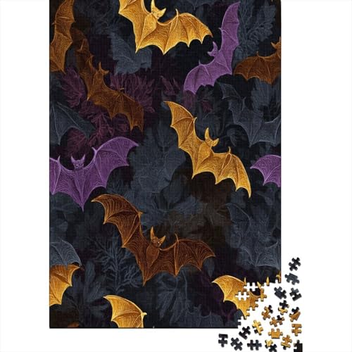Festive Fledermäuse,Rätsel Für Erwachsene 70x50cm/1000pcs,Herausforderungsspiele Festive Fledermäuse,Rätsel Für Erwachsene 70x50cm/1000pcs,Herausforderungsspiele von kaiyun