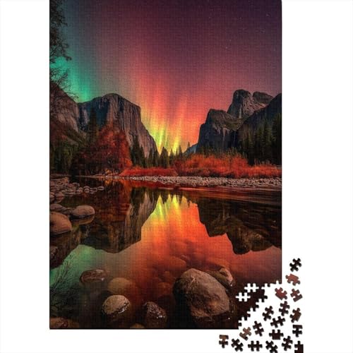 Grüne und rote Nordlichtreflexionen Puzzle 1000 Teile, Lernspiel, Unmöglich, Anspruchsvolles Spielzeug Für Erwachsene Und Kinder Ab 14 Jahren 70x50cm/1000pcs Grüne und rote Nordlichtreflexionen Puzzle 1000 Teile, Lernspiel, Unmöglich, Anspruchsvolles Spielzeug Für Erwachsene Und Kinder Ab 14 Jahren 70x50cm/1000pcs von kaiyun