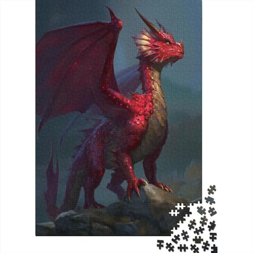 Junger Rubindrache 38x26cm/1000pcs Schwer Puzzle Lernspiel Impossible Herausforderung Spielzeug Für Erwachsene Kinder Junger Rubindrache 38x26cm/1000pcs Schwer Puzzle Lernspiel Impossible Herausforderung Spielzeug Für Erwachsene Kinder von kaiyun