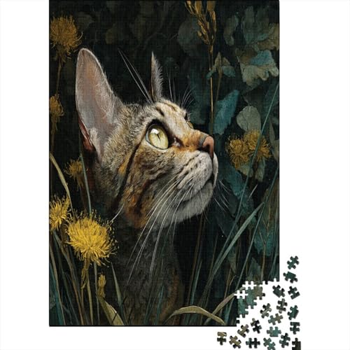 Katze 38x26cm/1000pcs Puzzle, Lernspiel Impossible Herausforderungsspielzeug Für Erwachsene Teenager Katze 38x26cm/1000pcs Puzzle, Lernspiel Impossible Herausforderungsspielzeug Für Erwachsene Teenager von kaiyun