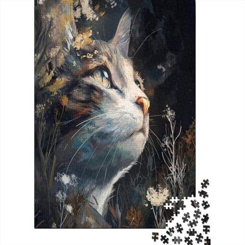 Katze Puzzle 1000 Teile Für Erwachsene, Lernspiele, Heimdekoration70x50cm/1000pcs Katze Puzzle 1000 Teile Für Erwachsene, Lernspiele, Heimdekoration70x50cm/1000pcs von kaiyun